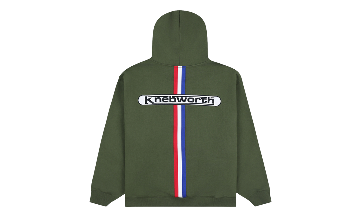 Knebworth Hoodie "Olive" P26OA005 OLIVE