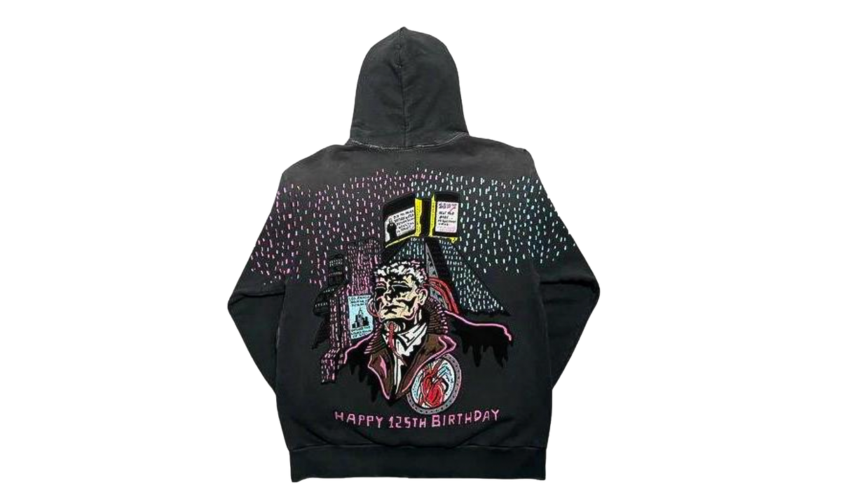 Limited Edition Happy 125th Birthday Pullover Hoodie "Black" WL082