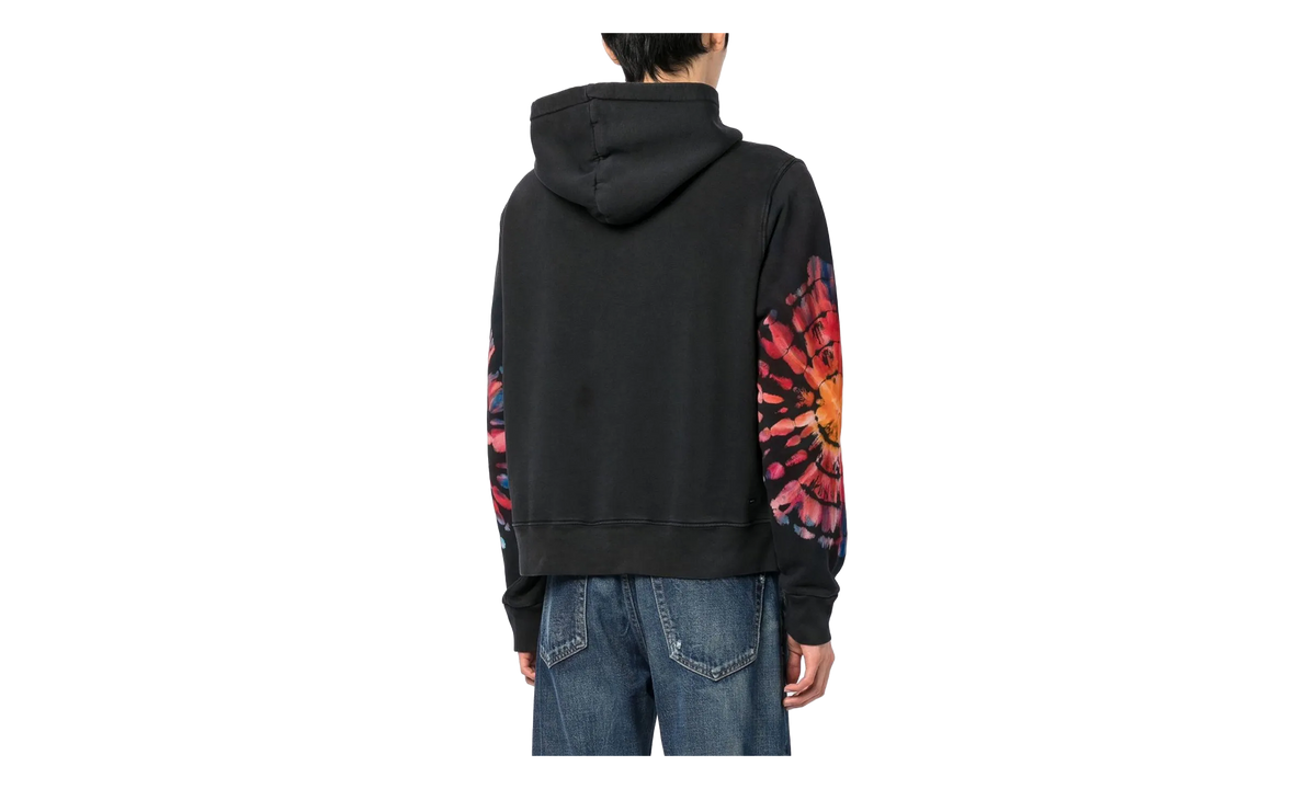 Spot Tie-Dye Hoodie "Black" PS23MJL027 001
