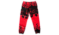 Flame Sweatpants "Red & Black" GD260