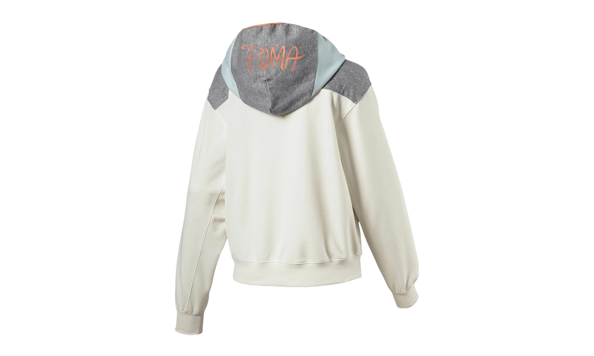 Sweet Hoodie WMNS "Whisper White / Medium Gray Heather" 518106 01