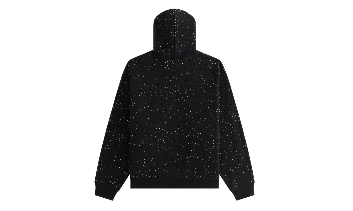 Maverick Beaded Crest Hoodie WMNS "Black" Khw031005 001