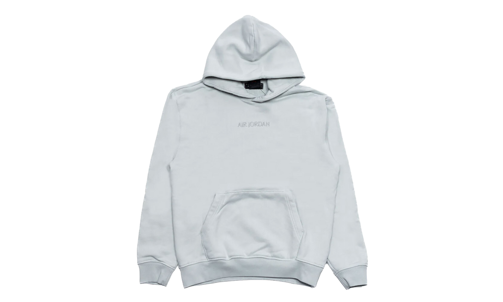 Air Jordan Wordmark Fleece Hoodie "White / Silver" FJ1966 034