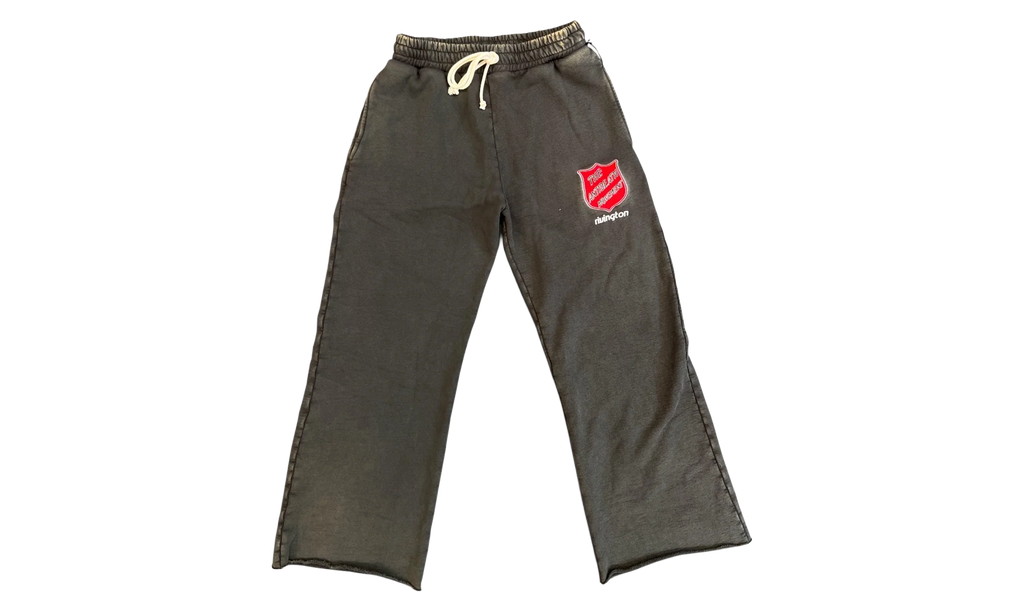 Anti Death Principal Sweatpants "Washed Black" ANTD SP05