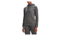 Hustle Fleece Hoodie WMNS "Carbon Heather / White" 1300261 090