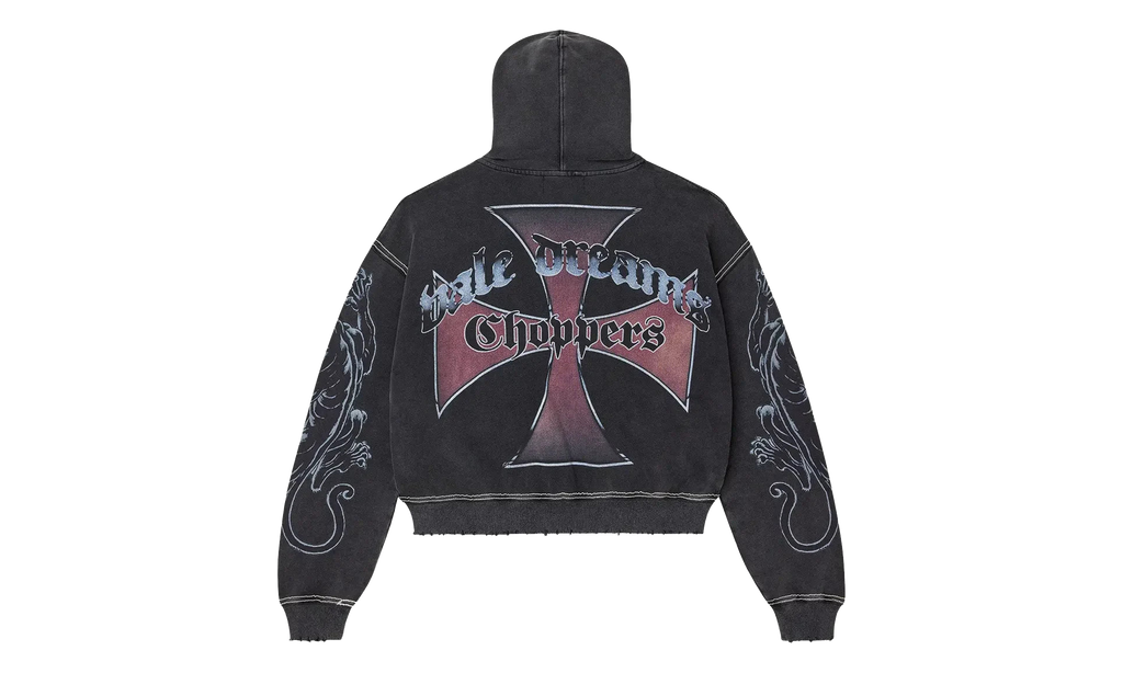 Hardy Boyz Zip Up Hoodie "Black" VAL197