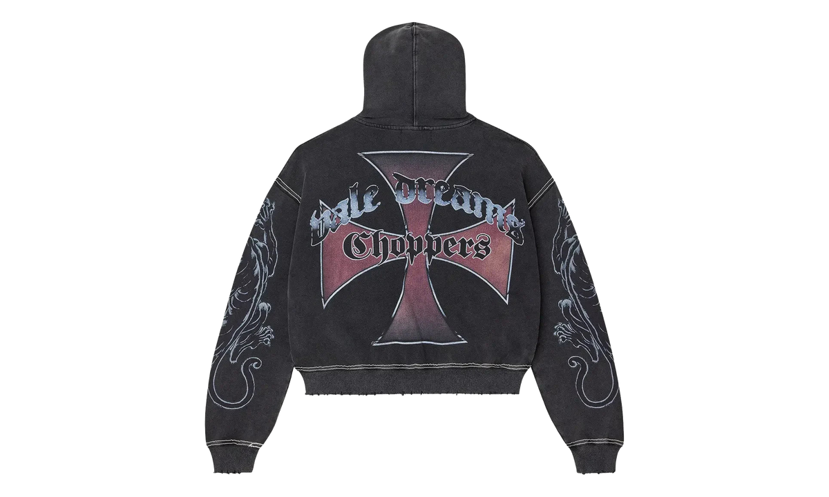 Hardy Boyz Zip Up Hoodie "Black" VAL197