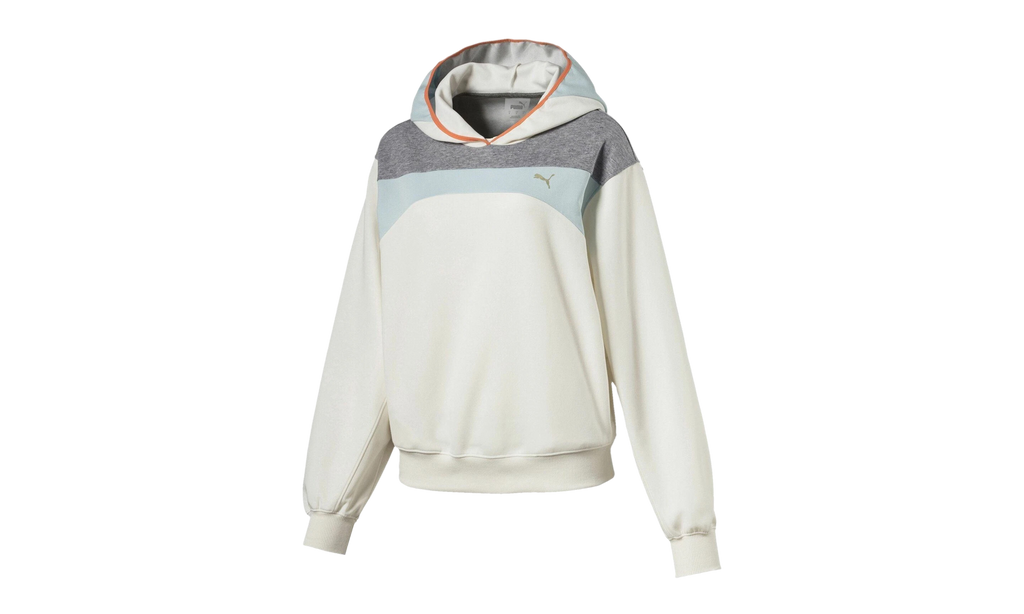 Sweet Hoodie WMNS "Whisper White / Medium Gray Heather" 518106 01