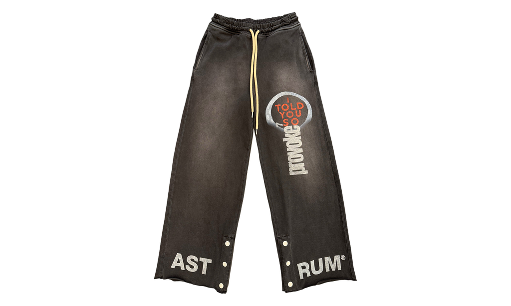 ASTRUM PROVOKE SWEATPANT "BLACK" AST032