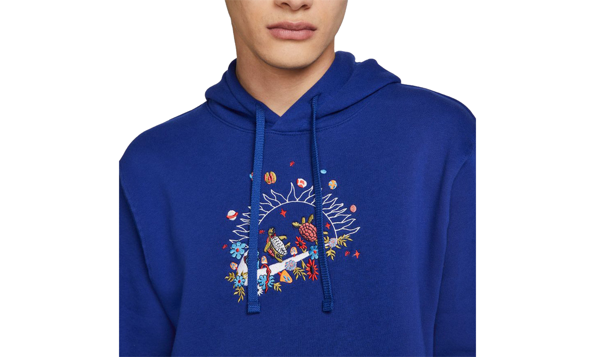 Sportswear Club Fleece Pullover Hoodie Mens Style "Royal Blue" DQ3513 455