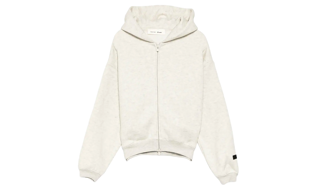 Classic Full Zip Hoodie GS "Oatmeal Heather/Light Heather" 785SP262031K