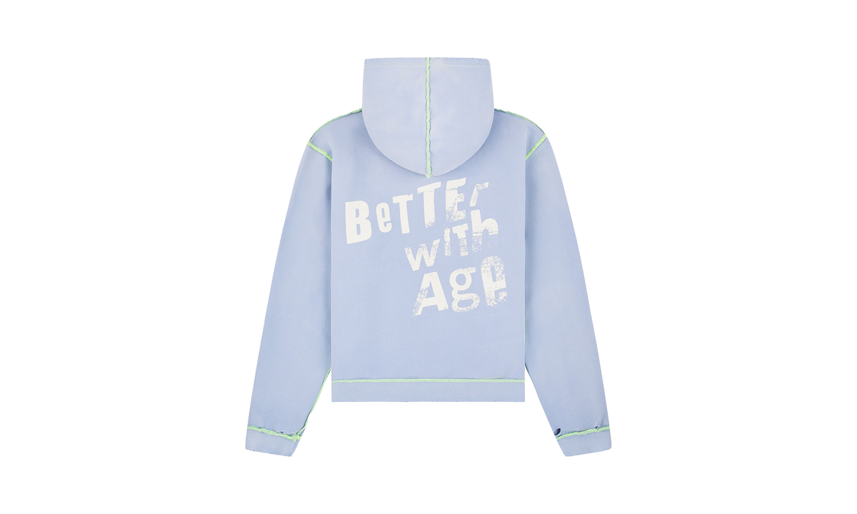 Flaming Passion Hoodie "Blue" BWA01