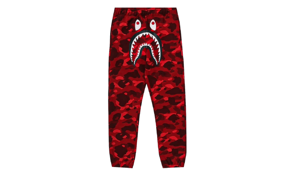 Color Camo Shark Sweatpants "Red" 1M30 152 009