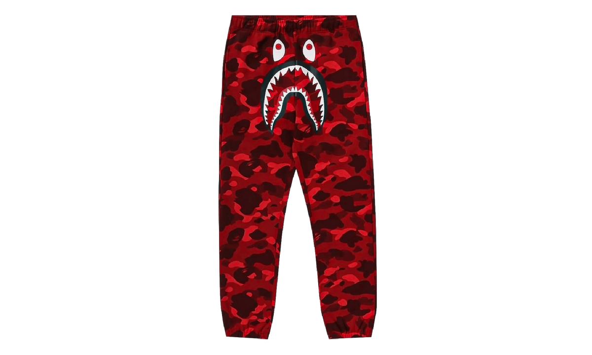 Color Camo Shark Sweatpants "Red" 1M30 152 009