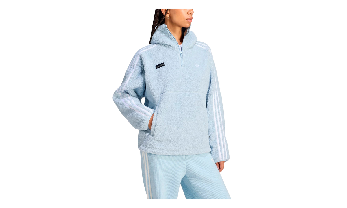 Jennie x Adiluna Season 2 Fleece Hoodie Jacket WMNS "Wonder Blue" LD8925