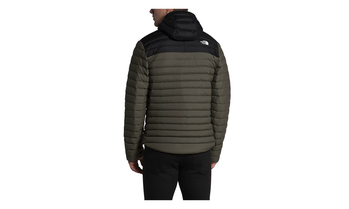 Stretch Down Hoodie "New Taupe Green / TNF Black" NF0A3Y55BQW