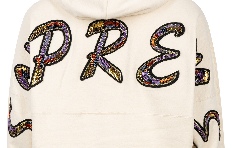 Beaded Hoodie "SS22" SU12383