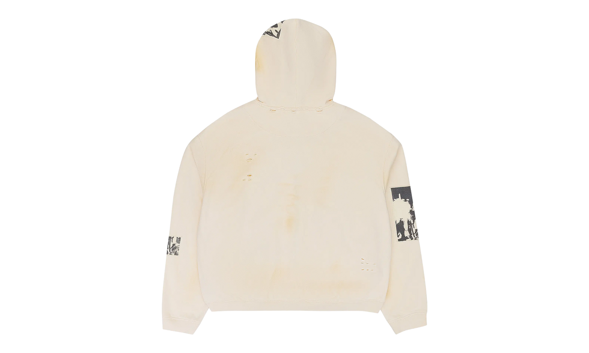 Flashlight Zip Up Hoodie "Cream" BC25SSHA07 WHIT