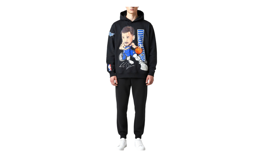 NBA Mavericks Doncic Pullover Hoodie "Black" BDM557084 BLK