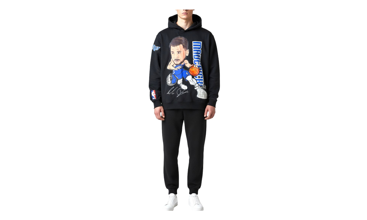 NBA Mavericks Doncic Pullover Hoodie "Black" BDM557084 BLK
