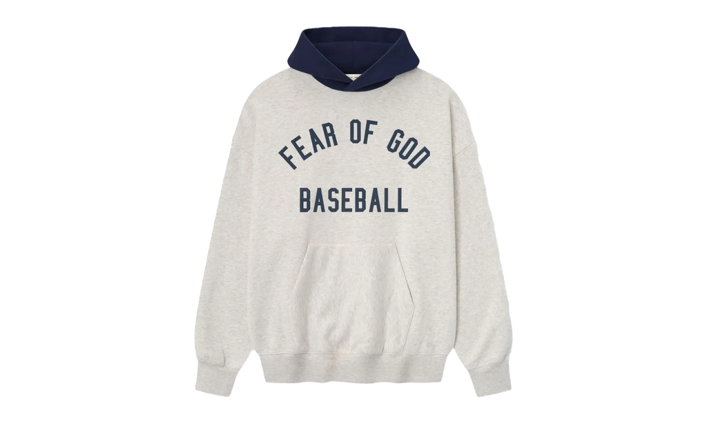 MLB Sport Hoodie "Oatmeal Heather / Midnight Navy" 192ML252002F