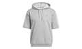 Donovan Mitchell Short Sleeve Hoodie "Medium Grey Heather" HB6758