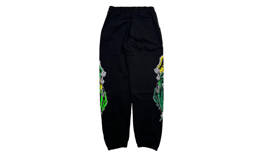 3 Reapers Sweatpants "Black / Green / Yellow" WL024