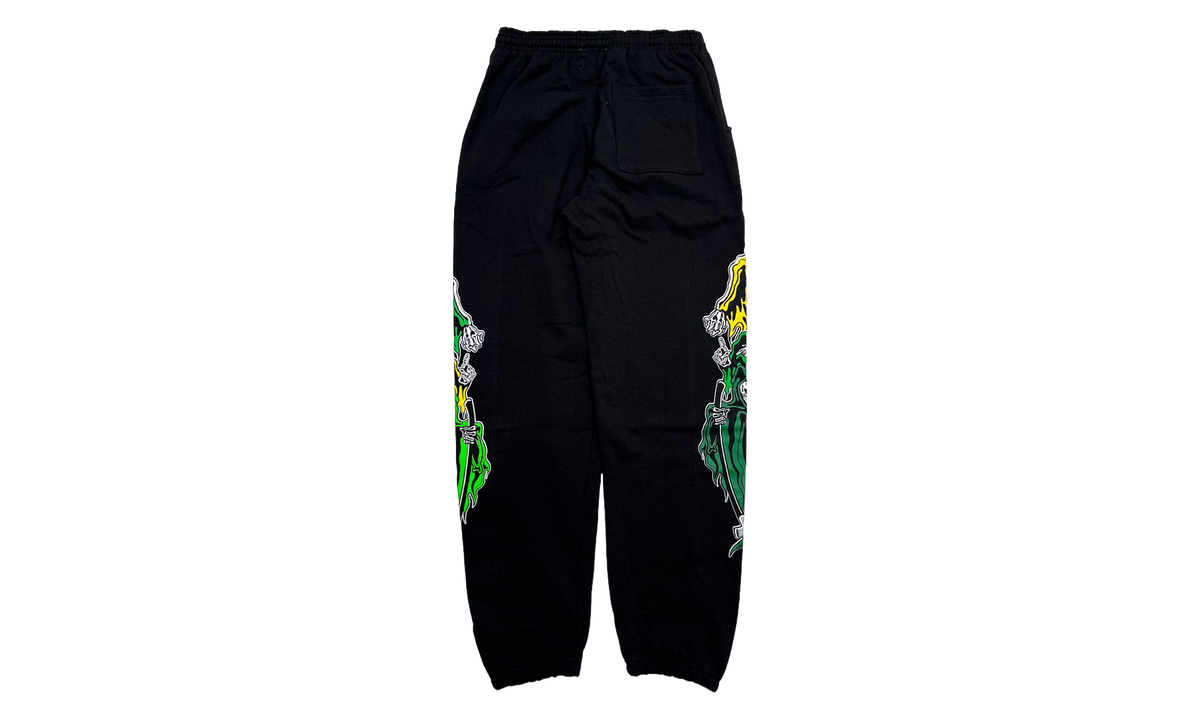 3 Reapers Sweatpants "Black / Green / Yellow" WL024