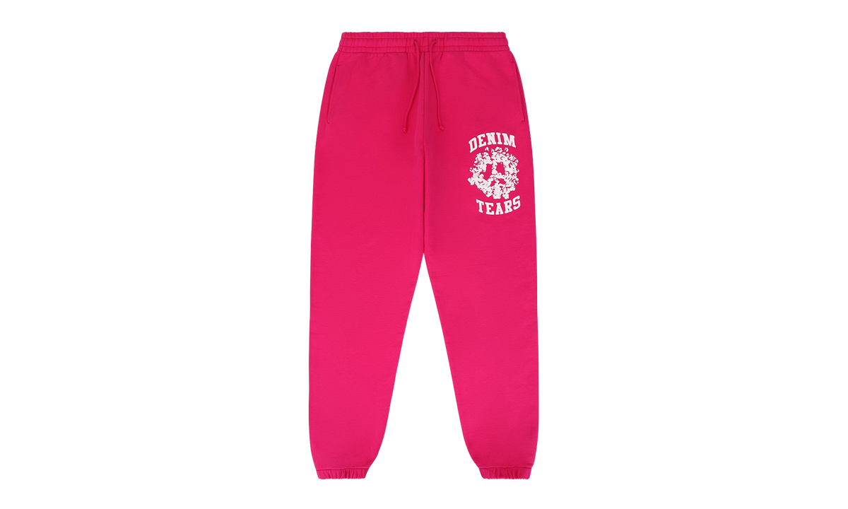 Denim University Sweatpants "Pink White" DT627