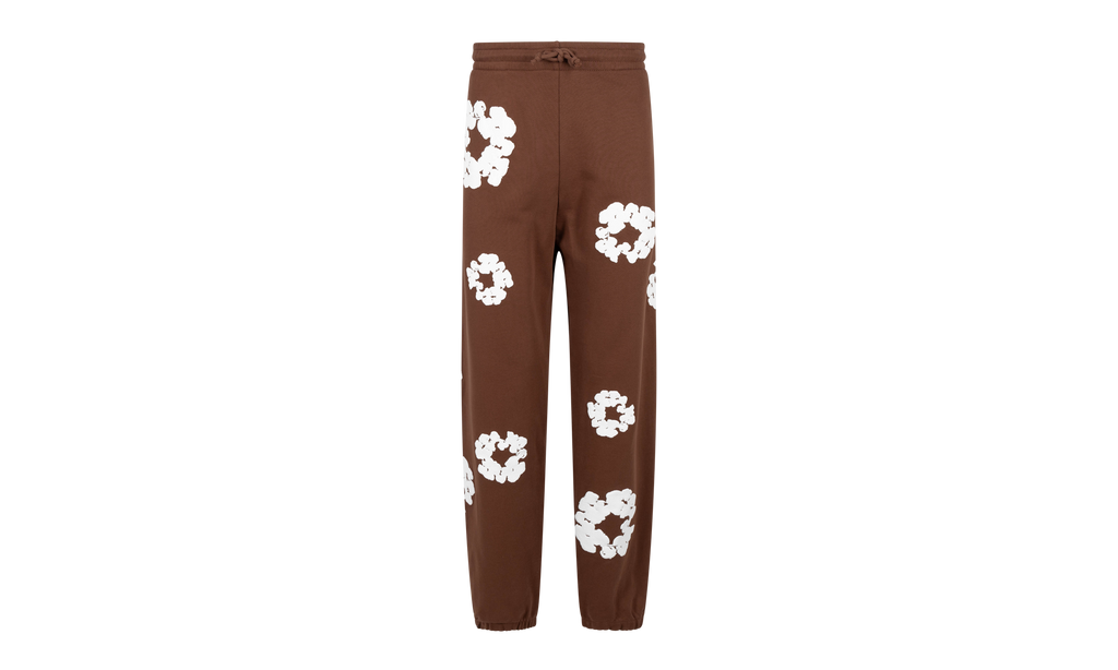The Cotton Wreath Sweatpants "Brown" DT12