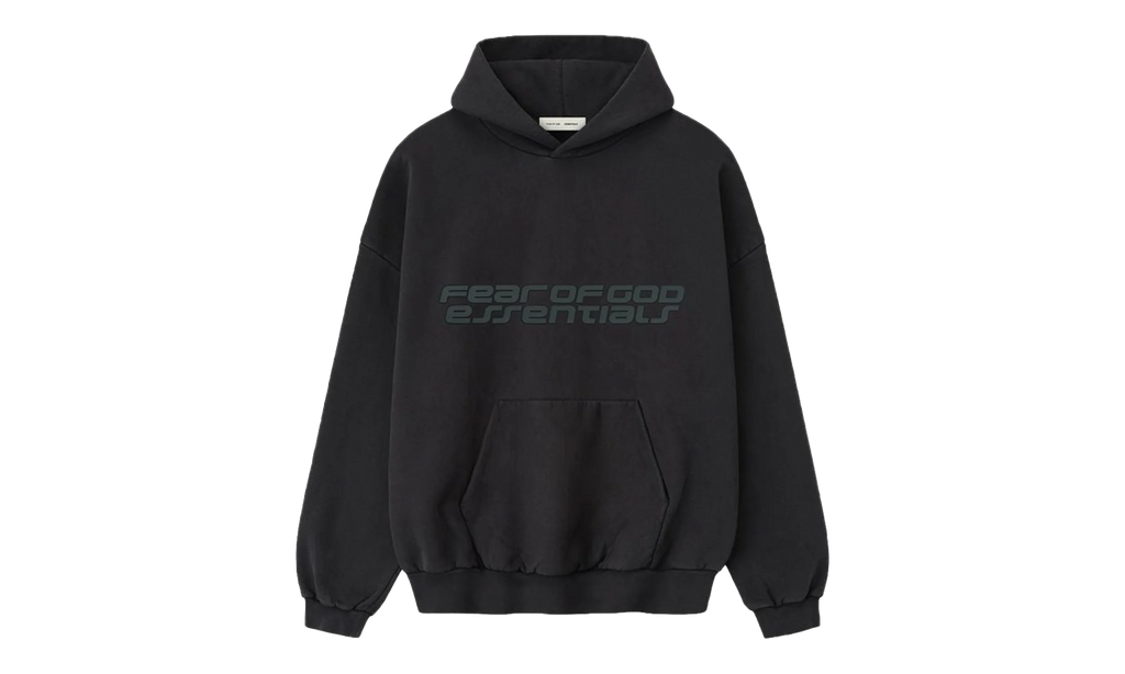 Heavy Fleece 90s Hoodie "Vintage Black" 192HO256564F