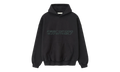 Heavy Fleece 90s Hoodie "Vintage Black" 192HO256564F