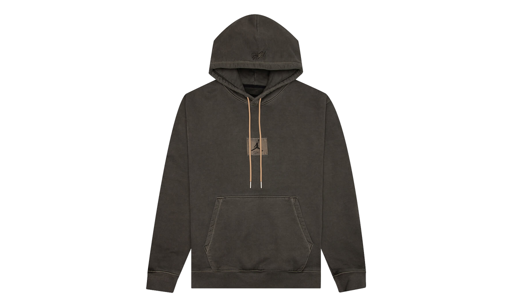 Jordan Flight Heritage Washed Fleece Hoodie "Black" DA9789 010