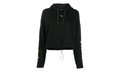 Chase Cropped Hoodie WMNS "Puma Black" 595224 01