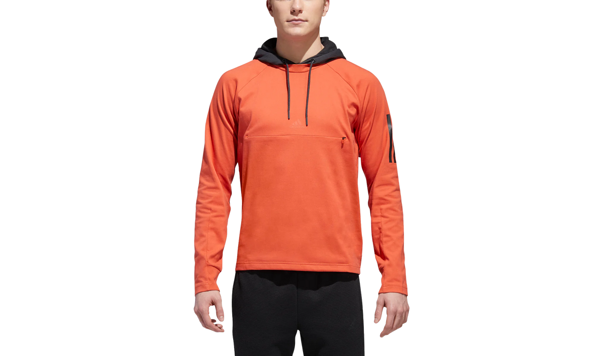 Athletics Sport 2 Street Lifestyle Pullover Hoodie "Raw Amber Carbon" DH9104