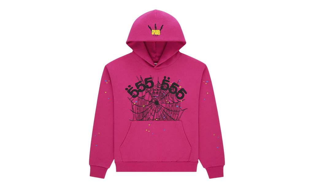 Angel Number Hoodie "Pink" SP5der307