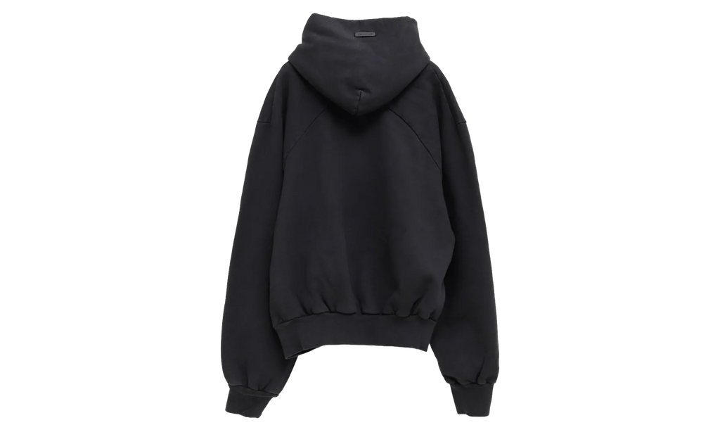 Sunfaded Classic Half Raglan Pocket Hoodie "Black" FG9M12 9939BHF 001