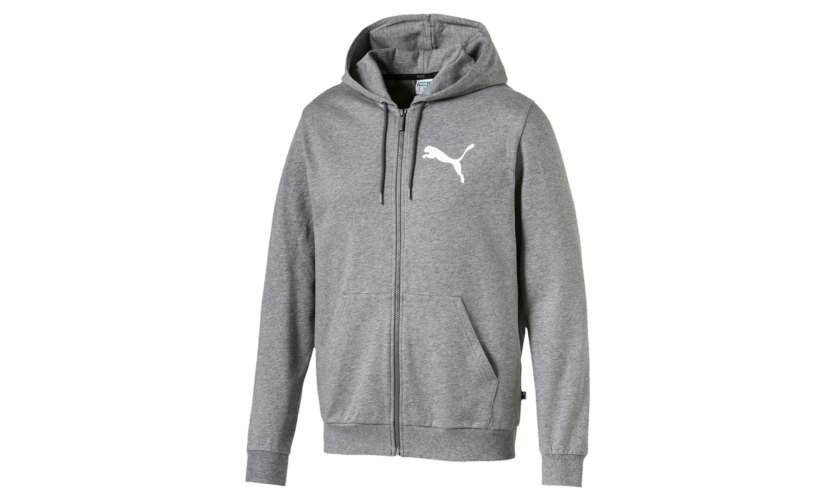 SUMMER LOGO FULL ZIP HOODIE "Grey" 579531 03