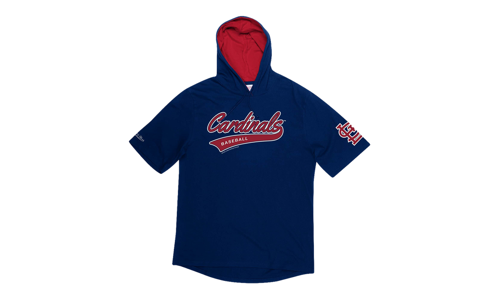 MLB Short Sleeve Hoodie "St. Louis Cardinals" HDSSAJ19007 SLCNAVY