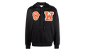 Patch Skate Zip Hoodie "Black" OMBB097C99FLE0061020