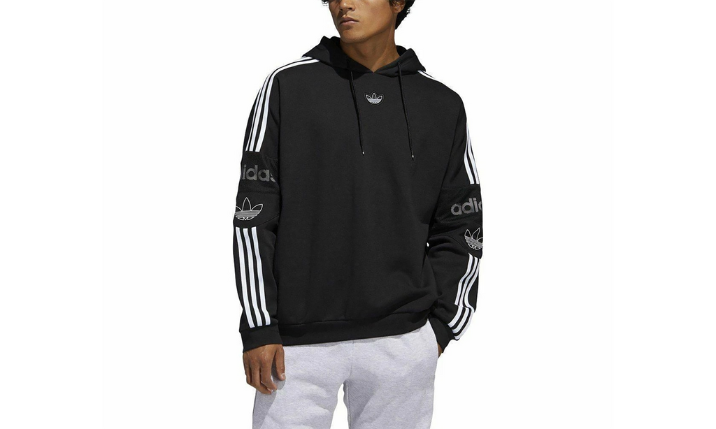 Originals Team Signature Trefoil Hoodie "Black" ED7115