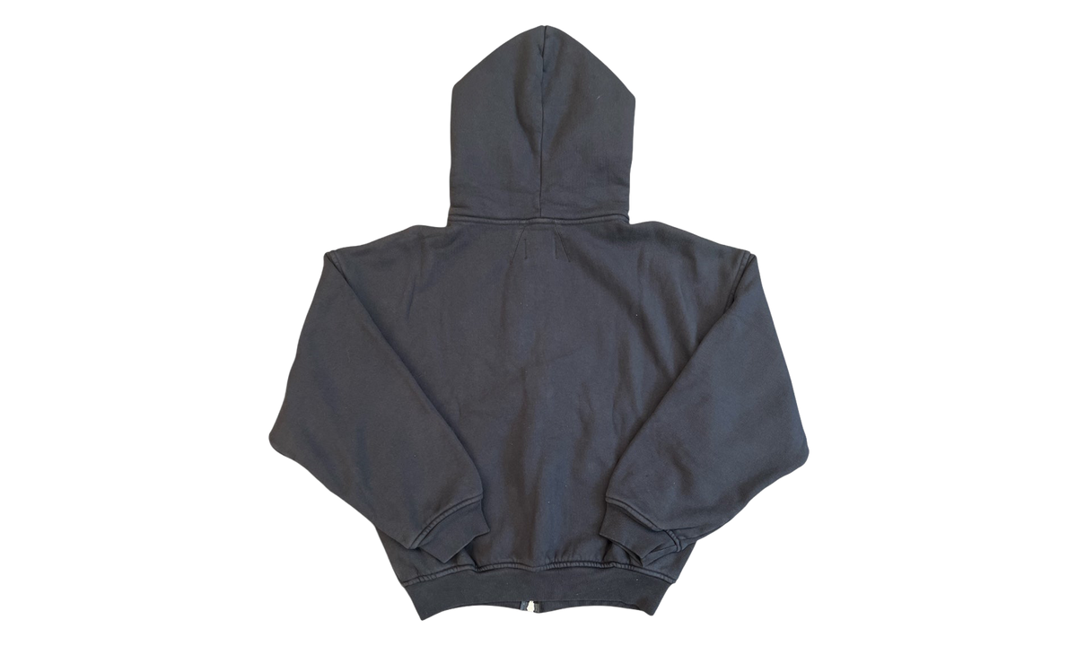 Winter 91 Rallye Zip-Up Hoodie "Vintage Black" RHPF26HO15012