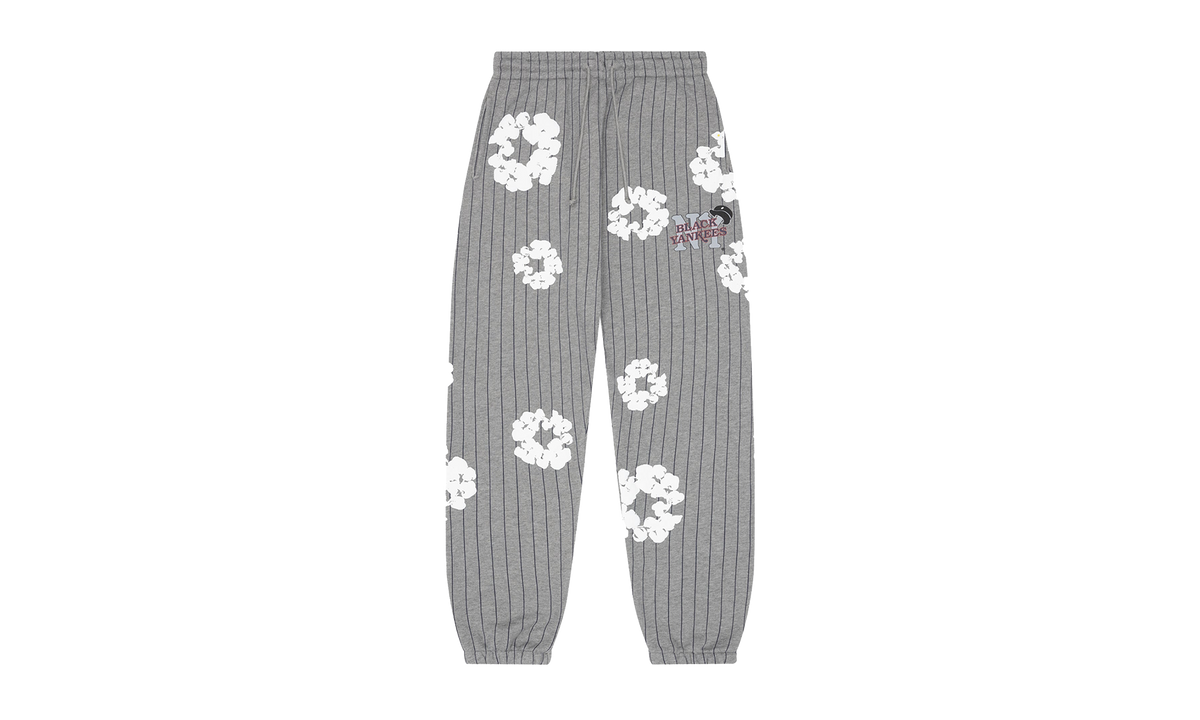 Pinstripe Wreath Sweatpants "Grey" DT239