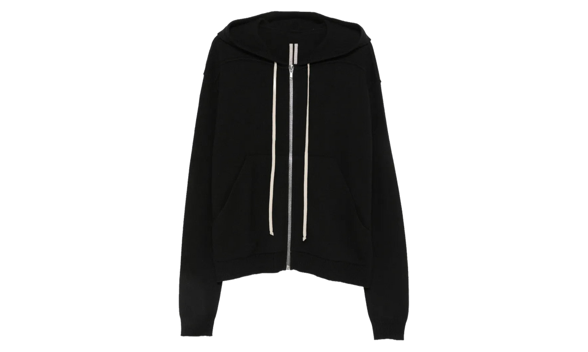 Zip-up Drawstring Hoodie "Black" RU02F4614 WSBR 09