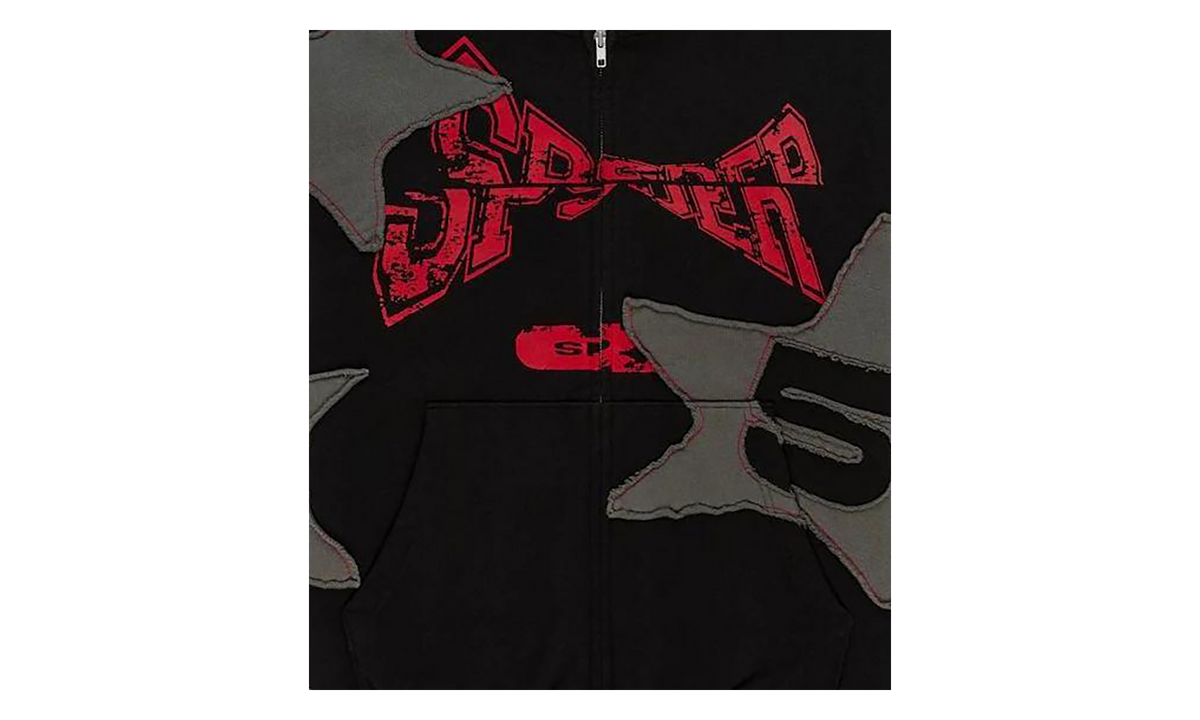 Big Star Full Zip Hoodie "Black" SP5der364