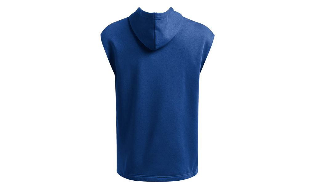 Icon Fleece Sleeveless Hoodie "Blue / White" 1389344 432