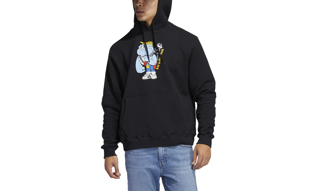 Beyond The Streets Hoodie "Bright Amber 10 / Black" GV2565