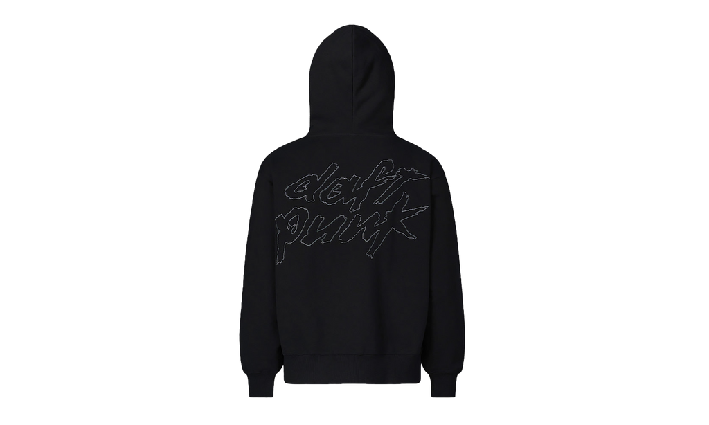 Ram Full Zip Hoodie "Daft Punk X Pleasures - Black" P25DP014