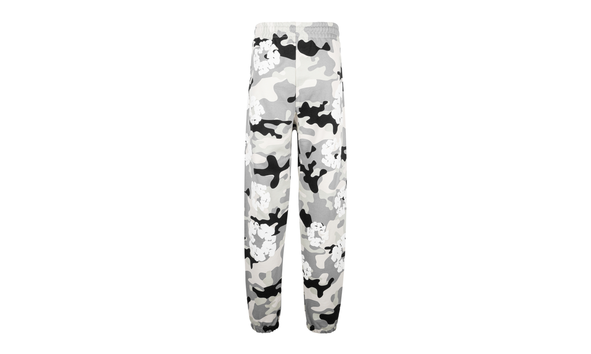 Cotton Wreath Sweatpant "White Camo" DT068