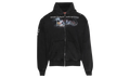 Financial Crisis Destroyed Zip Up Hoodie "Black" PRAY2409880
